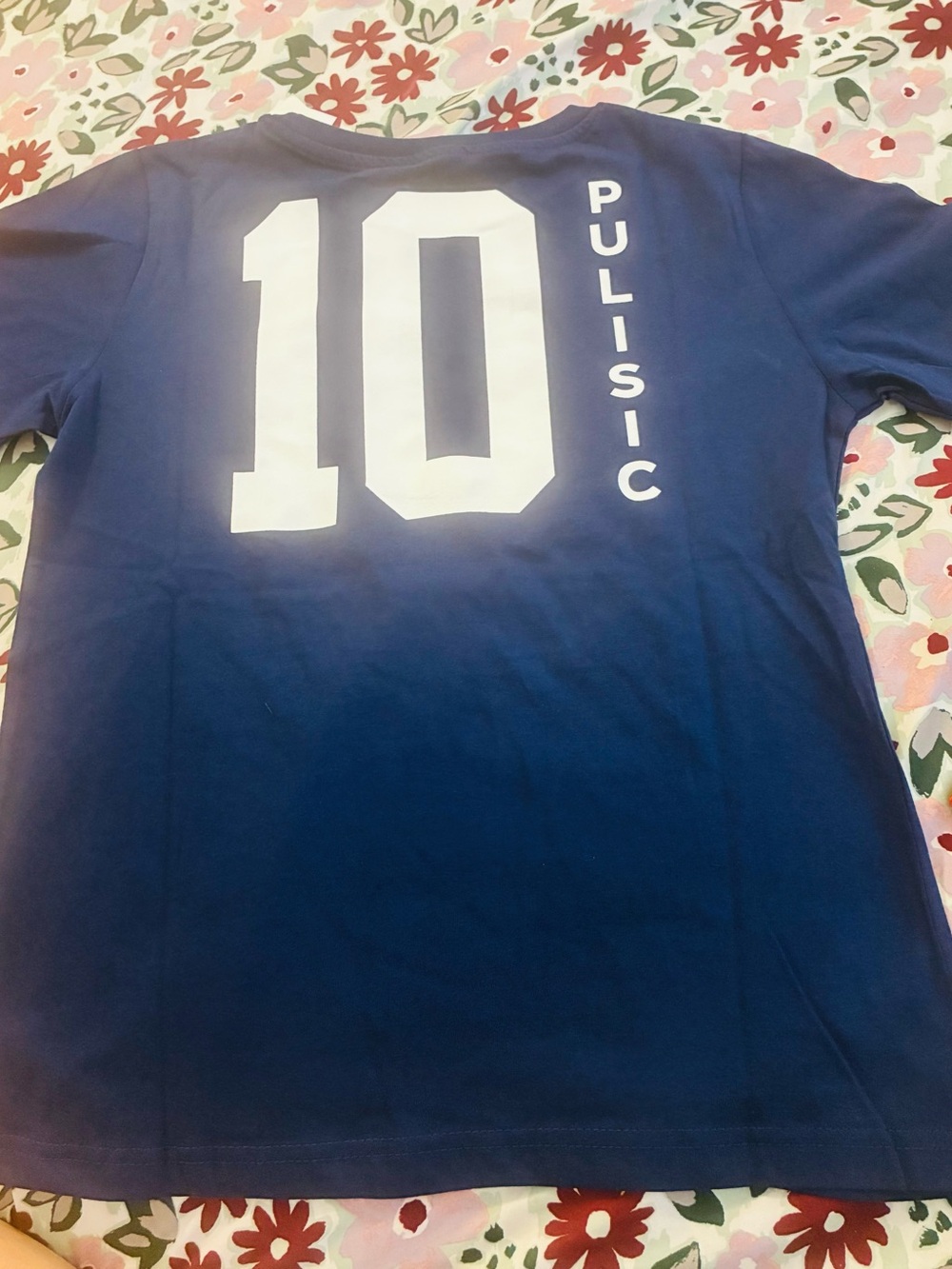 Kids Short Sleeve Tee - Navy with White Number 10